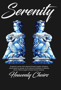 Serenity Oversized T-Shirt – Limited Edition Heavenly Artwear