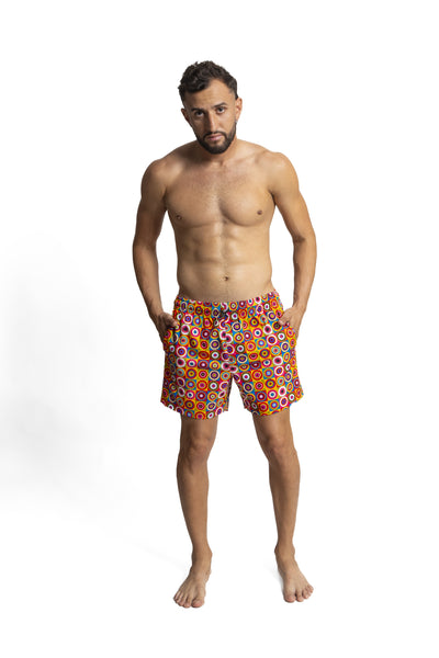 Elevate your warm-weather style with these unisex shorts. Featuring water-resistant seersucker, they offer a stylish and comfortable option for any occasion.